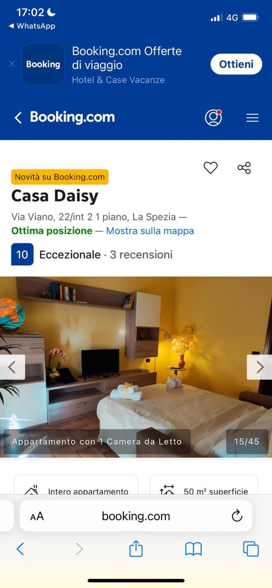 Ferienwohnung Casa Daisy La Spezia Exterior foto